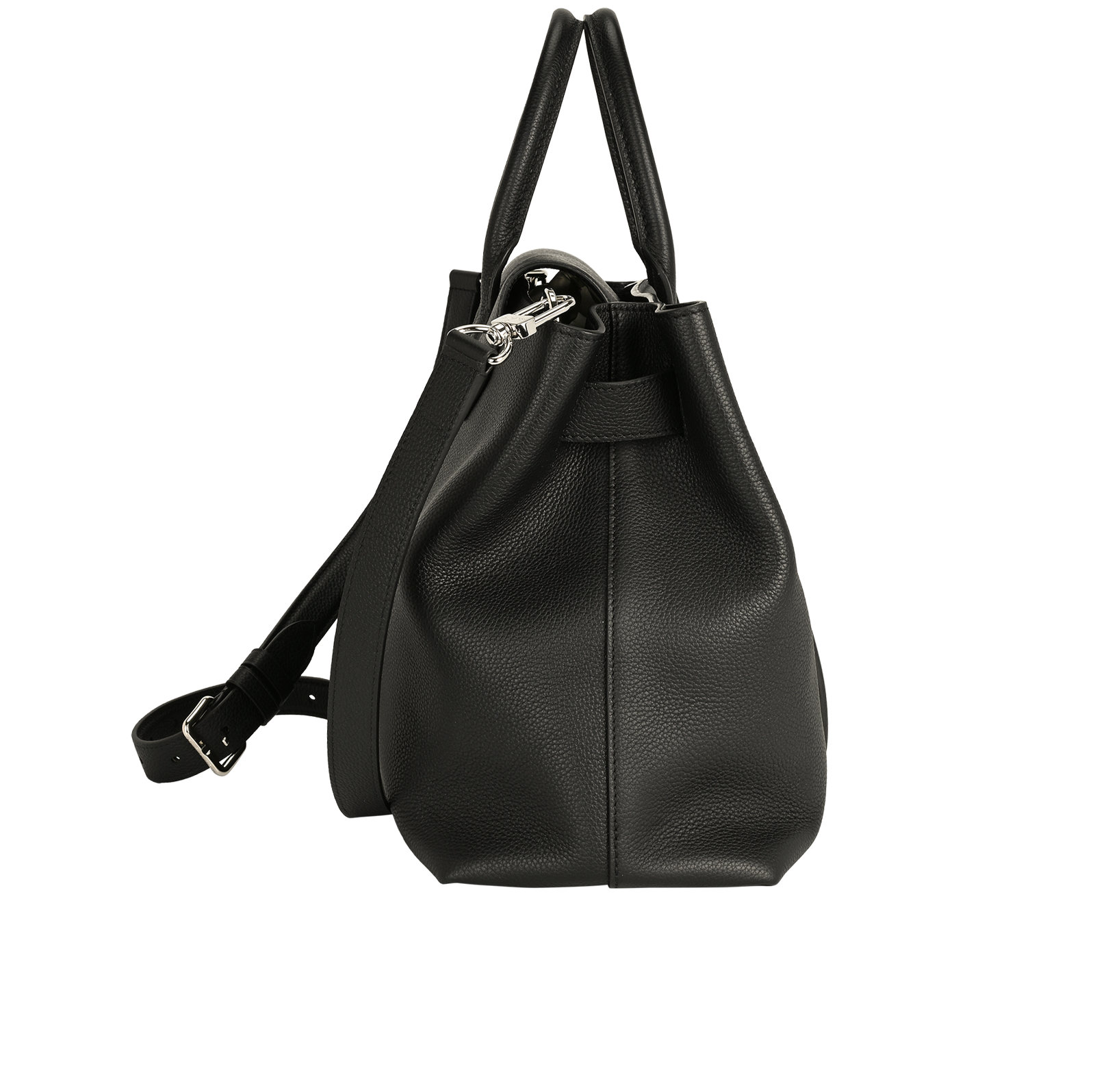 Georges MM, &pound;4,575, Handbags, Black, Leather, Side view